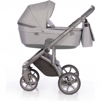 Детская коляска ROAN Bloom 2 в 1 Grey Dots (рама складывается вместе с прогулочным блоком) 2023 Детская коляска ROAN Bloom 2 в 1 Grey Dots (рама складывается вместе с прогулочным блоком) 2023