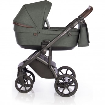 Детская коляска ROAN Bloom 2 в 1 Night green (рама складывается вместе с прогулочным блоком) 2022 Детская коляска ROAN Bloom 2 в 1 Night green (рама складывается вместе с прогулочным блоком) 2022