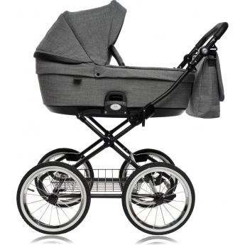Детская коляска ROAN BLOOM CLASSIC 2 в 1 Titanium (рама хром, прогулка от Bass Soft) Детская коляска ROAN BLOOM CLASSIC 2 в 1 Titanium (рама хром, прогулка от Bass Soft)