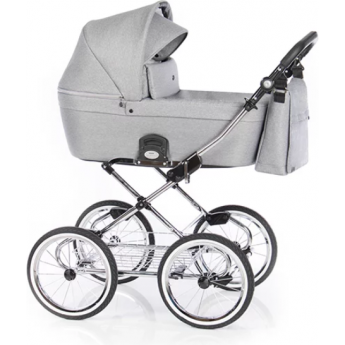 Детская коляска ROAN COSS CLASSIC 2 в 1 Grey Dots (рама крашеная, колеса 14) Детская коляска ROAN COSS CLASSIC 2 в 1 Grey Dots (рама крашеная, колеса 14)